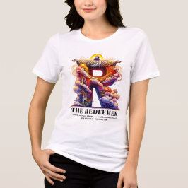 Camiseta R por Cristo e Redenção