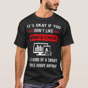 Camiseta R Tecnologia de informação Smart Pessoas