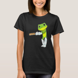 Camiseta Rã Críquete Tacos de Críquete Esportes