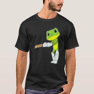Camiseta Rã Críquete Tacos de Críquete Esportes