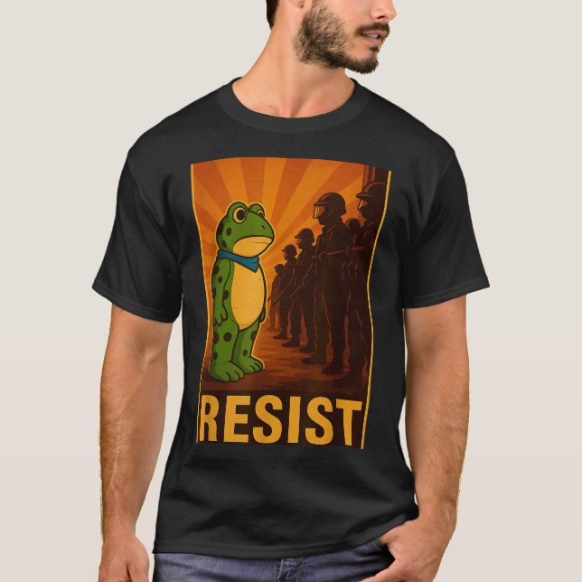 Camiseta Rã Resiste Rtland Rã Protesto - Rtland Rã Ativ (Frente)