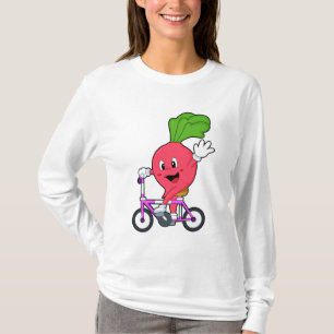 Camiseta Rabanete com Bicicleta