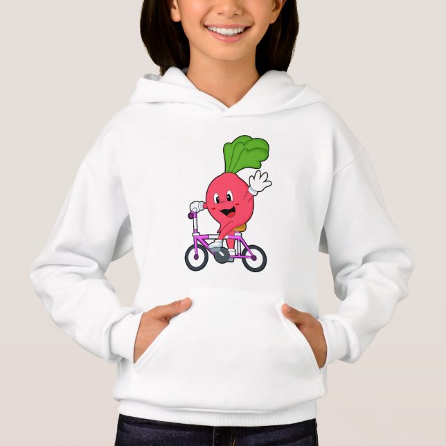 Camiseta Rabanete com Bicicleta (Frente)