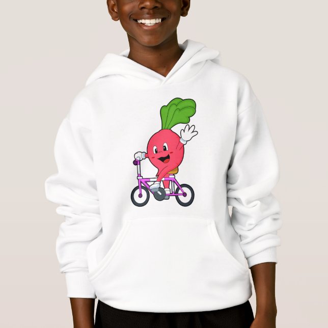 Camiseta Rabanete com Bicicleta (Frente)