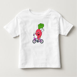Camiseta Rabanete com Bicicleta