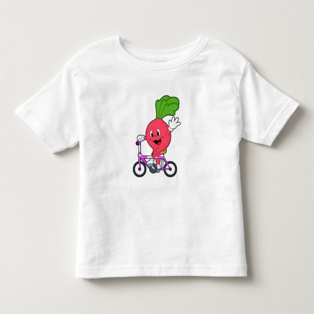 Camiseta Rabanete com Bicicleta (Frente)