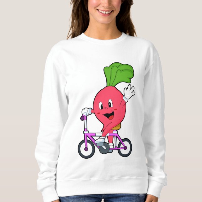Camiseta Rabanete com Bicicleta (Frente)