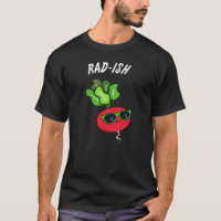 Rabanete Engraçado Vegetal Vermelho Azul Escuro BG