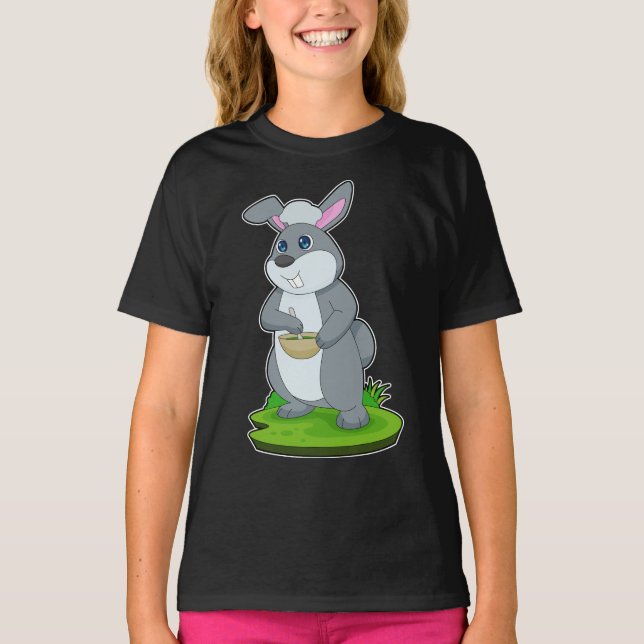 Camiseta Rabbit Chef Bowl (Frente)