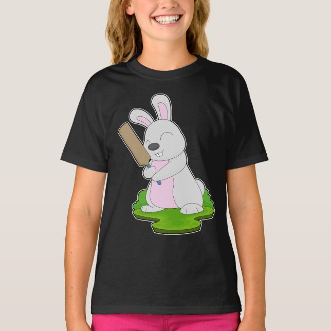 Camiseta Rabbit Cricket bat (Frente)