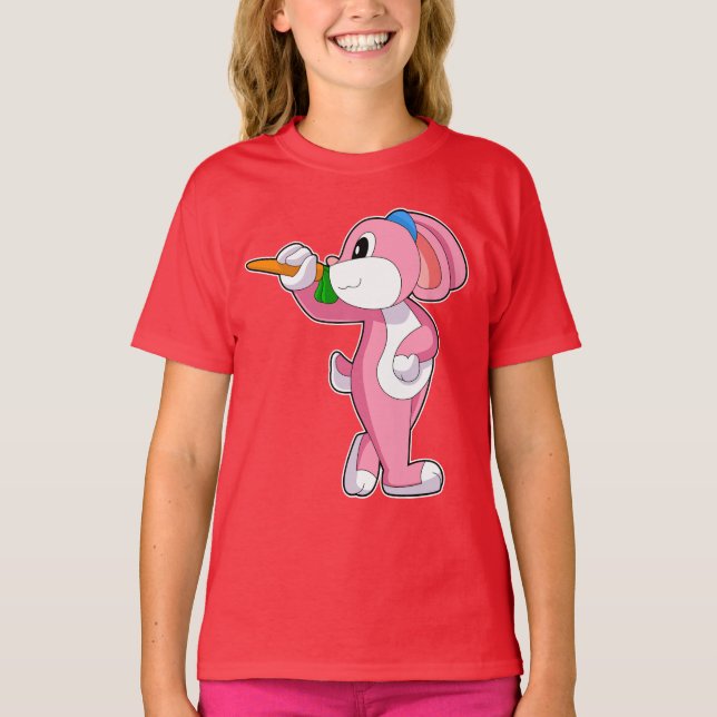 Camiseta Rabbit Darts Dart (Frente)