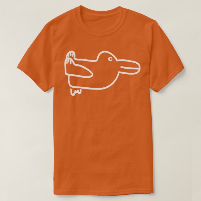 Camiseta Rabbit Duck Optical Illusion (Frente do Design)