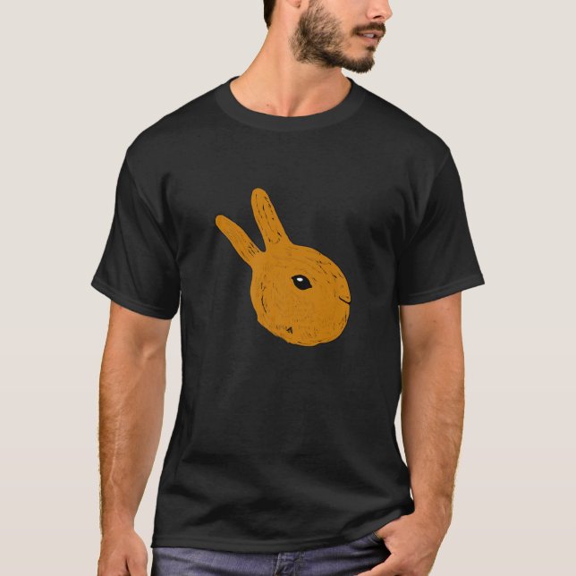 Camiseta Rabbit Duck Wittgenstein Ilusão Diferente Perspe (Frente)