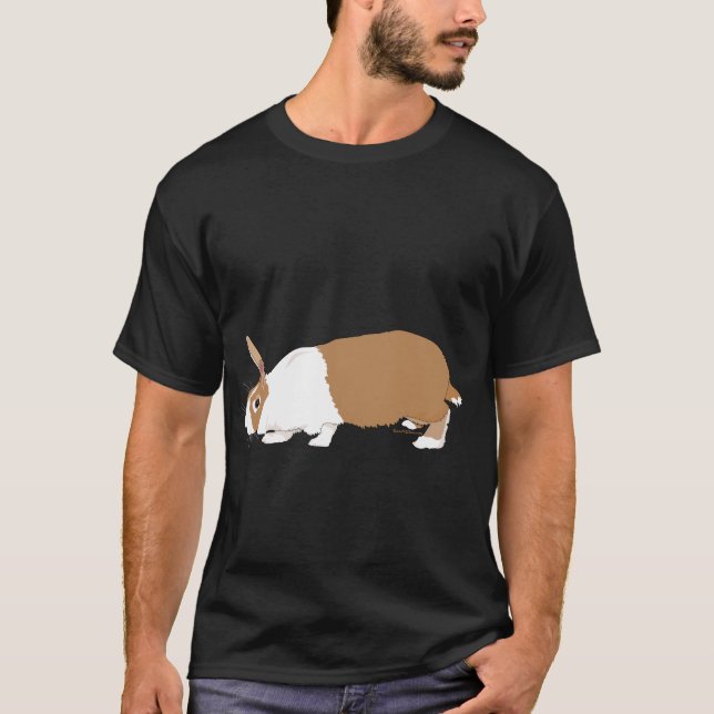 Camiseta Rabbit holandês (Frente)