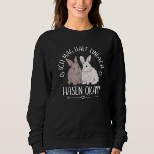 Camiseta Rabbit Ich Mag Halt Einfach Rabbit Ok Rabbit