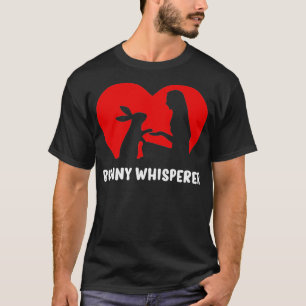 Camiseta Rabbit Whisperer Bunny Mãe Bunny Whisperer