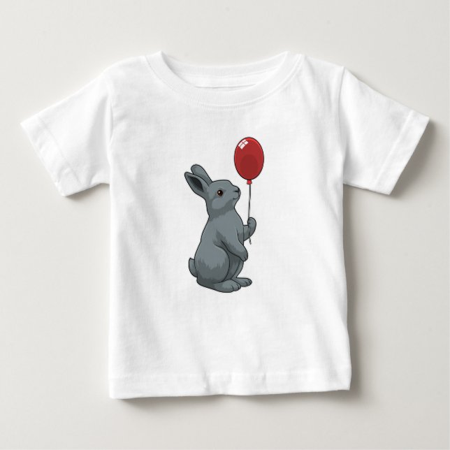 Camiseta Rabbit with Balloon (Frente)