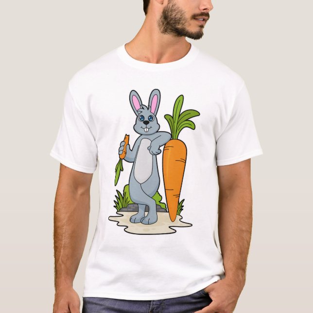 Camiseta Rabbit with Carrot (Frente)