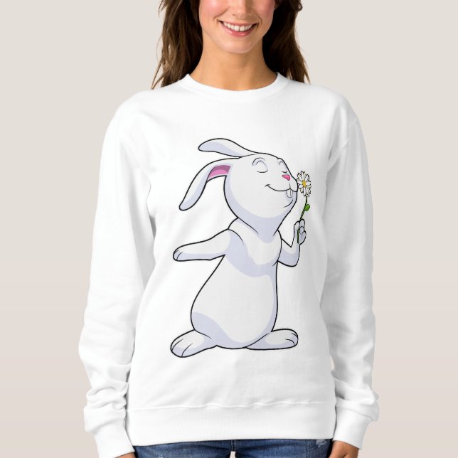 Camiseta Rabbit with Daisy (Frente)