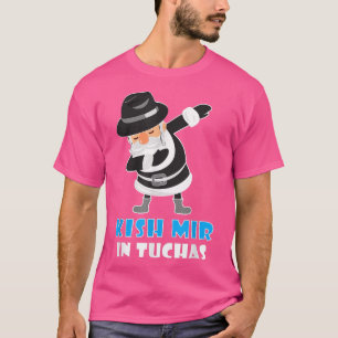 Camiseta Rabino judeu engraçado Kish Mir em Tuchas Hanukkah