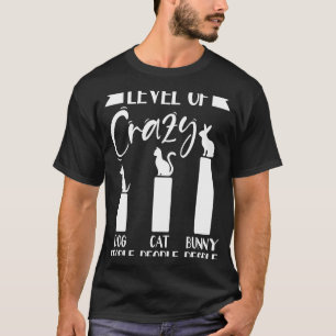Camiseta Rabino Nível De Pessoas De Coelhinhos Loucos