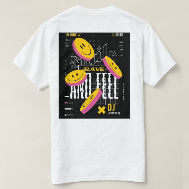 CAMISETA RAÇA (Verso do Design)