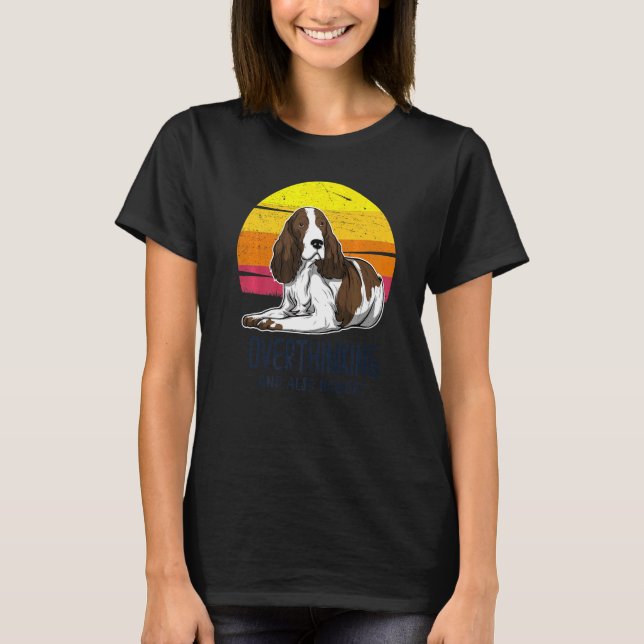 Camiseta Raça 133 Inglesa Springer Spaniel (Frente)