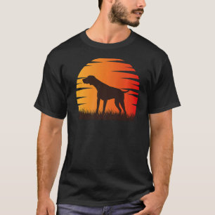 Camiseta Raça 22 Do Cachorro Gsp De Ponteiro Baixo Alemão