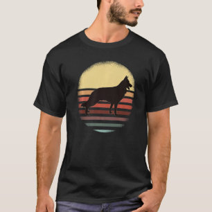 Camiseta Raça Cão german shepherd Cães Cães Cães Cães Cães 