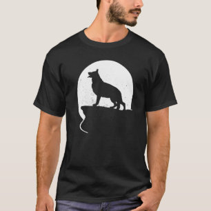Camiseta Raça Cão german shepherd Cão Cão Cão Cão Cão Cão C
