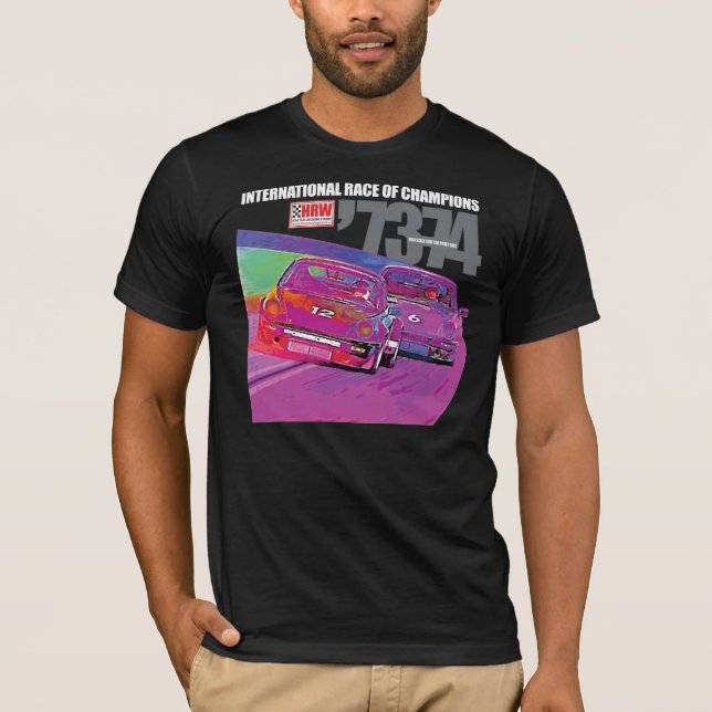 Camiseta Raça da série de HRW 1973-74 IROC (Frente)