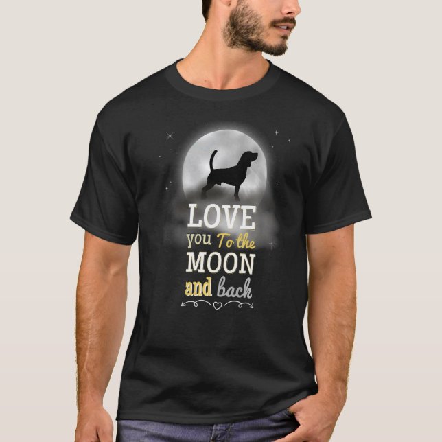 Camiseta Raça de Cachorro-Beagle (Frente)