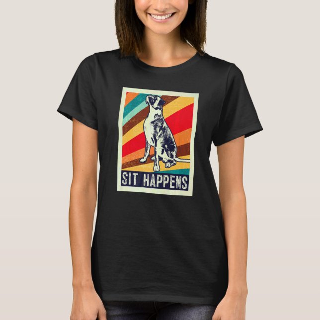 Camiseta Raça de Cachorro Boxer Alemão 28 (Frente)