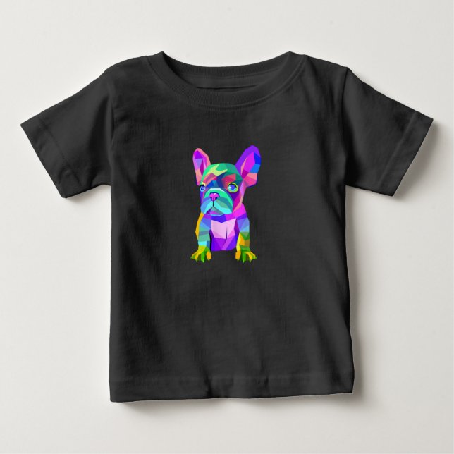 Camiseta Raça De Cachorro Corada, Presente Francês De Cacho (Frente)