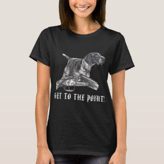 Camiseta Raça de Cachorro de Ponteiro de Cabelo Wireado Ale