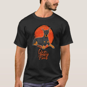 Camiseta Raça de cachorro Dobermann da moda 16