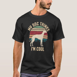 Camiseta Raça de Cachorro Greyhound Windhound