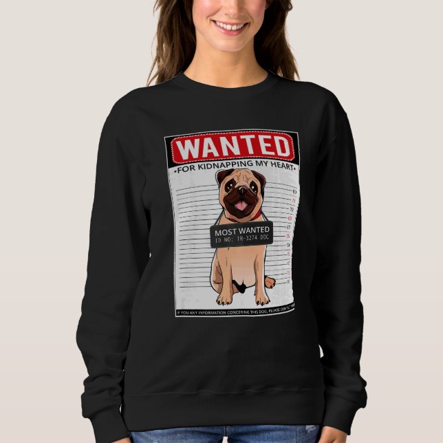 Camiseta Raça de cachorro Pug Mops Carlin 17 (Frente)