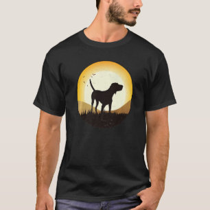 Camiseta Raça de Cães Gsp De Ponteiro De Baixo-Cabeado Alem