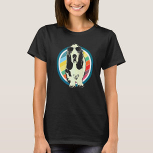 Camiseta Raça de Cão Basset Hound 38