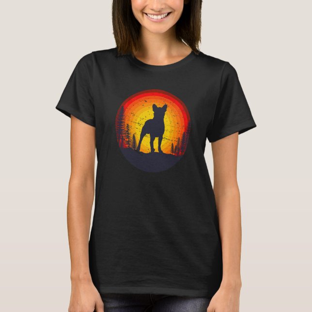 Camiseta Raça de Cão Boston Terrier  116 (Frente)