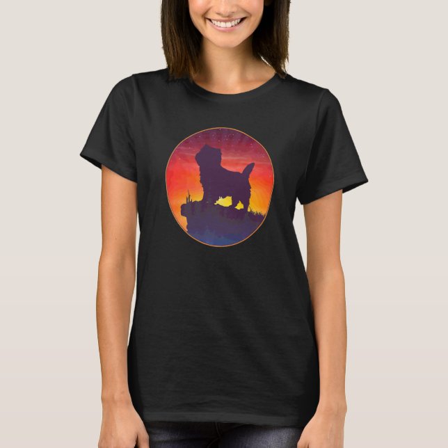 Camiseta Raça de Cão Cairn Terrier  4 (Frente)