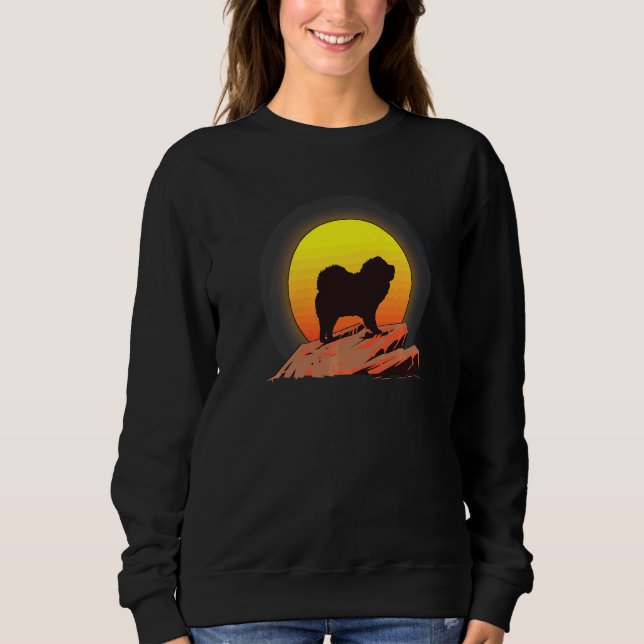 Camiseta Raça de Cão Chow Chow (Frente)