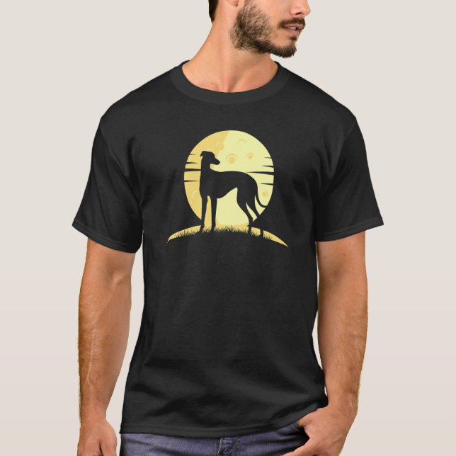 Camiseta Raça de Cão Galgo Windhound  7 (Frente)