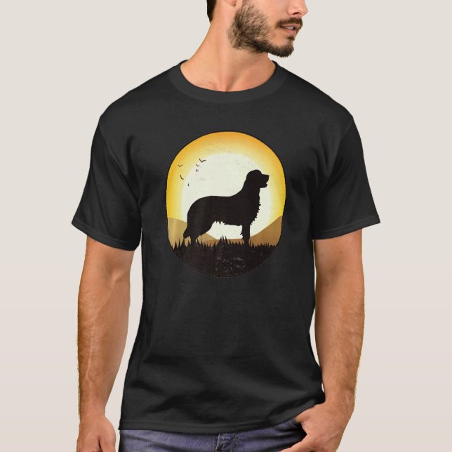 Camiseta Raça de Cão Golden Retriever  19 (Frente)