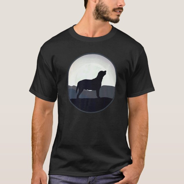Camiseta Raça de Cão Labrador Retriever  2 (Frente)