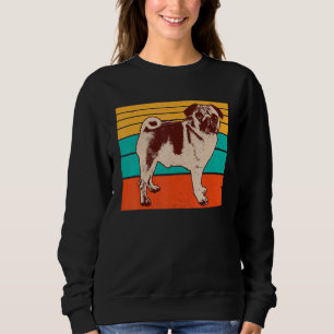 Camiseta Raça de cão Pug Mops Carlin vintage