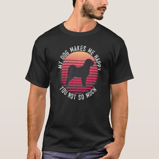 Camiseta Raça de Cão Terrier Maltês (Frente)