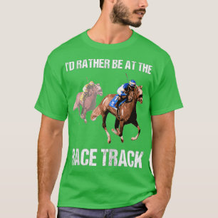 Camiseta Raça de Cavalo Raça Funny Cota Presente