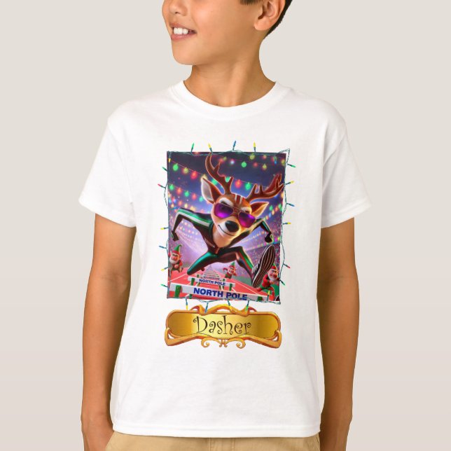 Camiseta Raça de Dasher (Frente)